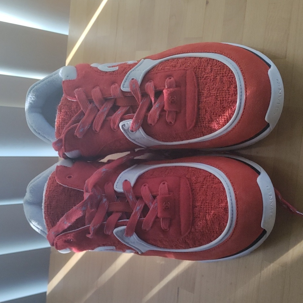 Chanel Cloth Trainers